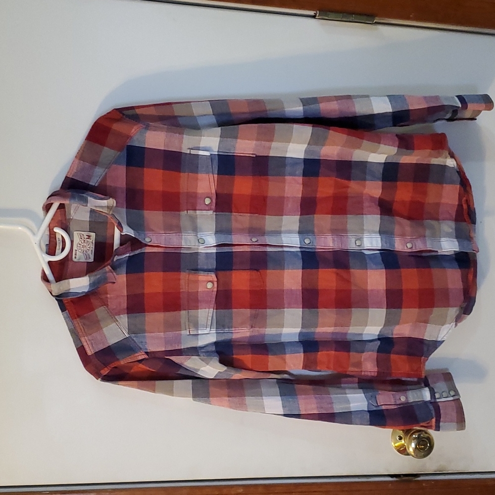 Lucky Brand Big check Top